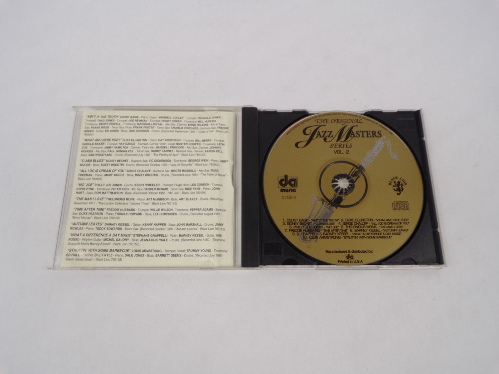 The Original Jazz Count Base Aint In tHe Truth What Am I here For The Man CD#63