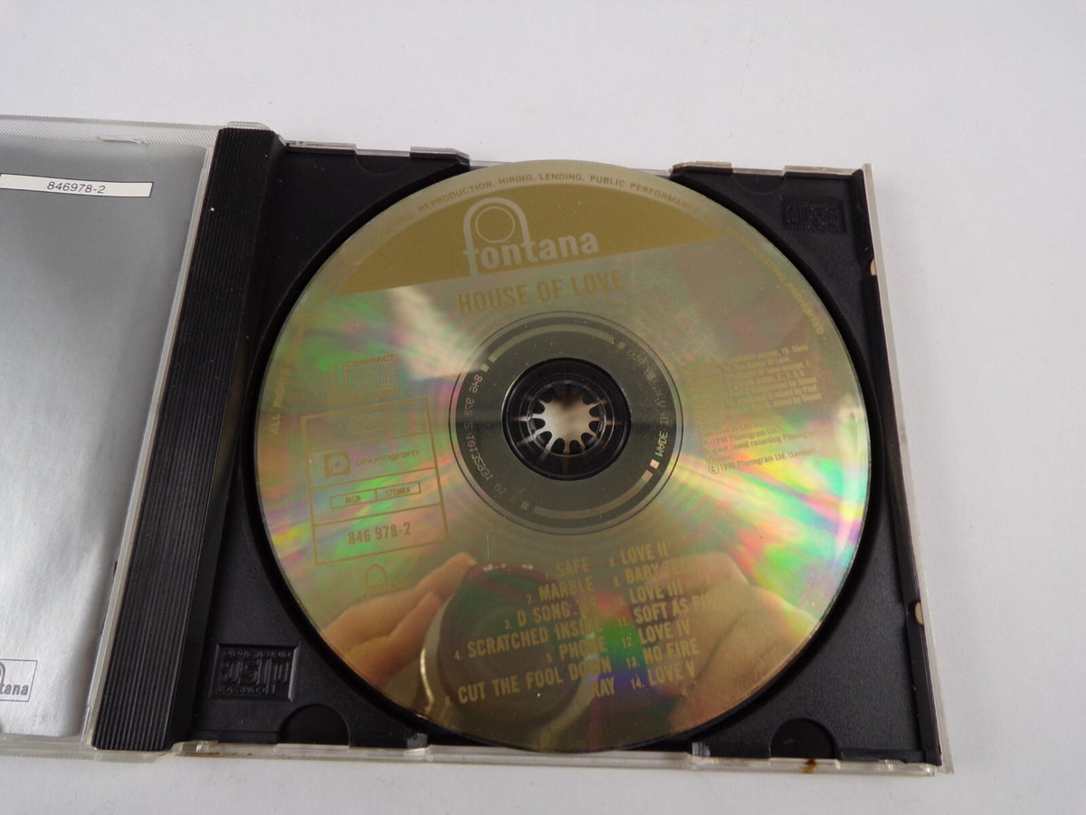 The House Of Love Safe Marble D Song Phone Ray Love 2 Love 3 No Fire CD#26