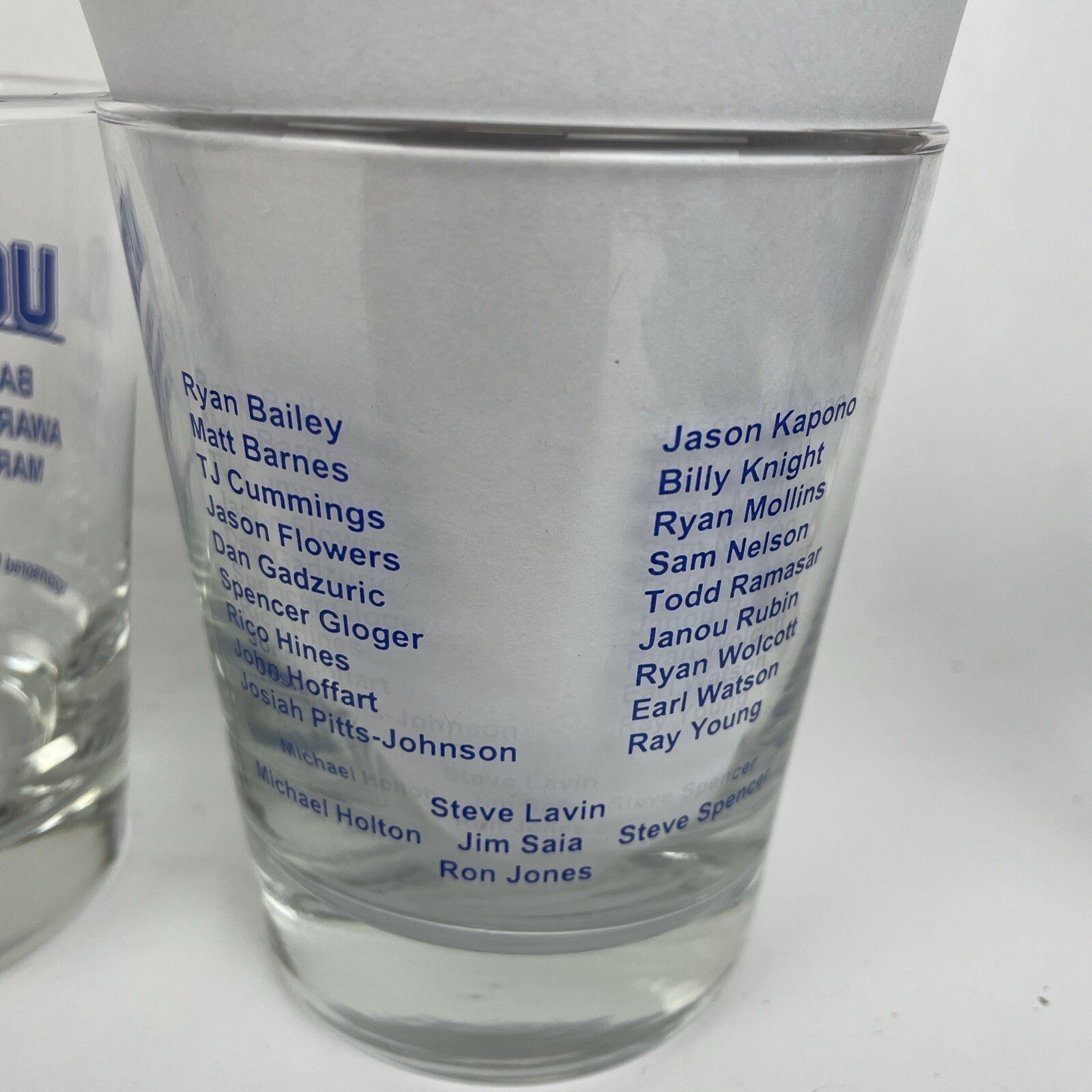 6 x UCLA Bruins Basketball Awards Banquet Bar Highball Glass 95 97 99 00 01 02