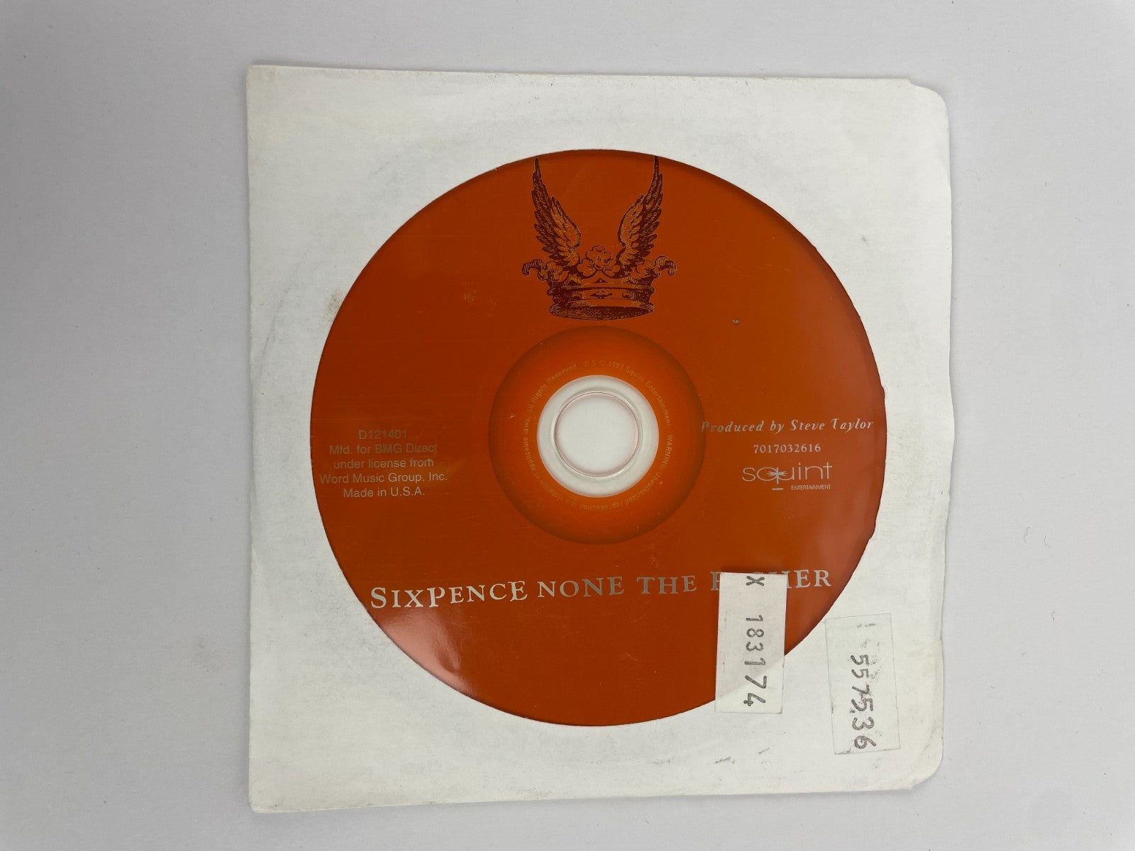 Sixpence None the RicherSixpence None the Rich Digital Audio CD BMG Records 1997