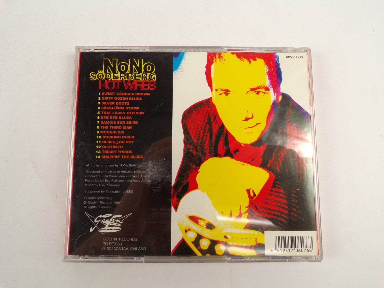 No No Soderberg Hot Wires Silver Boots Oldtimer Tricky Thirds Moonglow CD#47