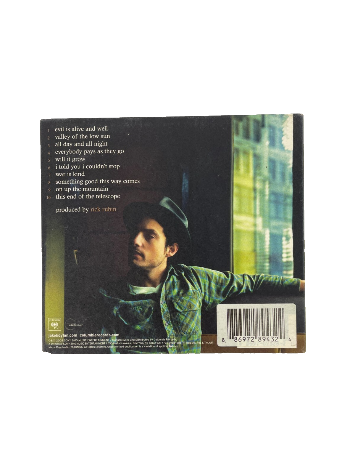 Jakob Dylan Seeing Things Evil Is Alive And Well Valley Of The Low Sun CD#10
