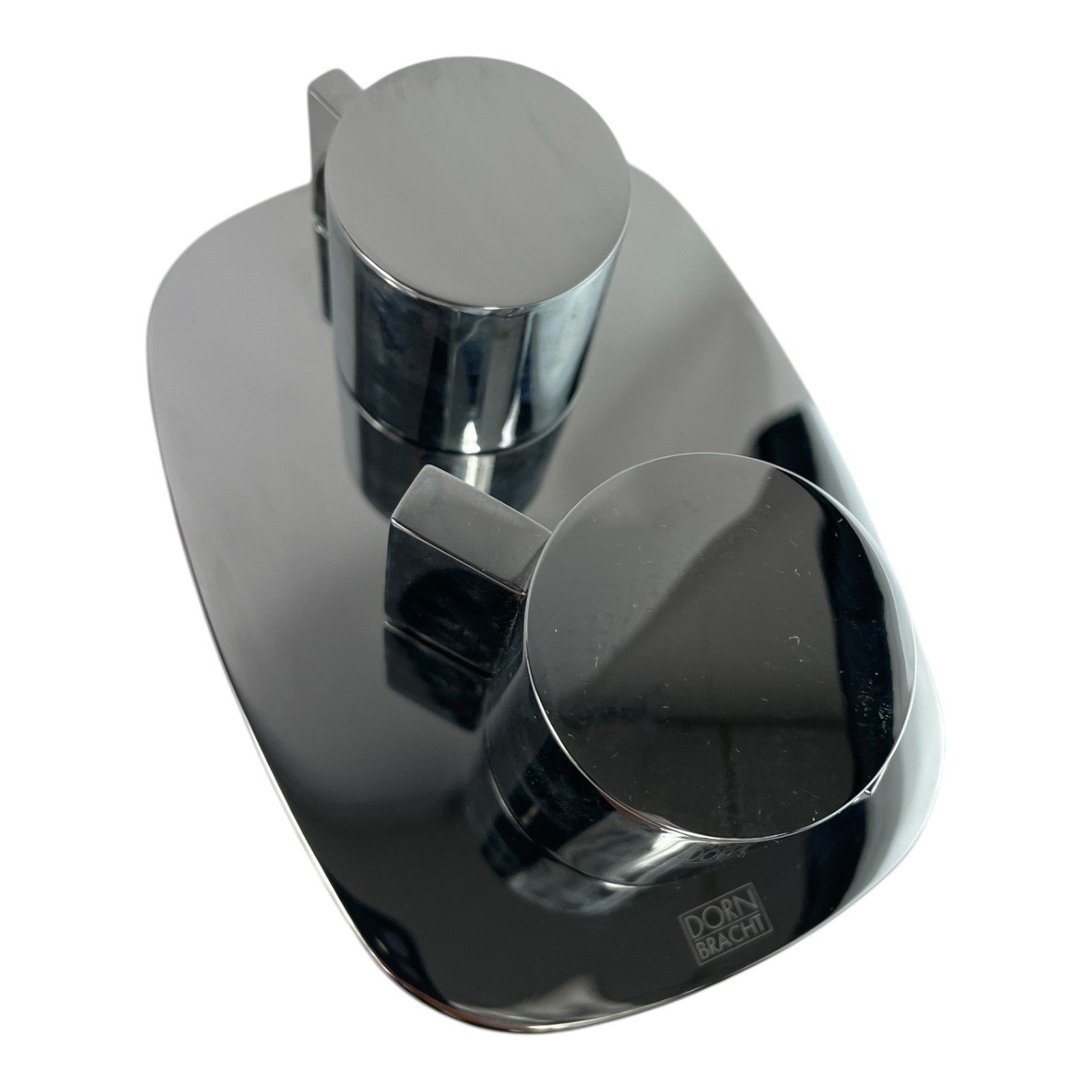 Dornbracht 36425670-080010 concealed thermostat trim platinum finish