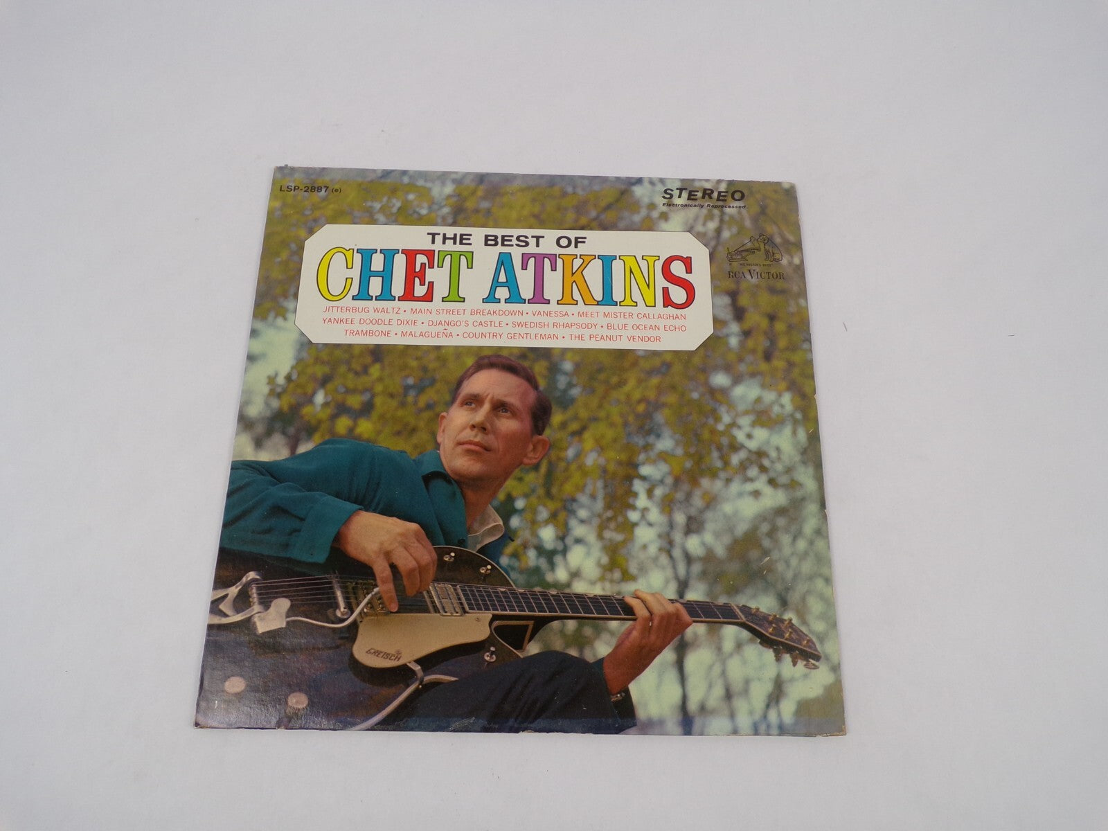 The Best Of Chet Atkins RCA Victor Swedish Rhapsody Peanut Vinyl Record