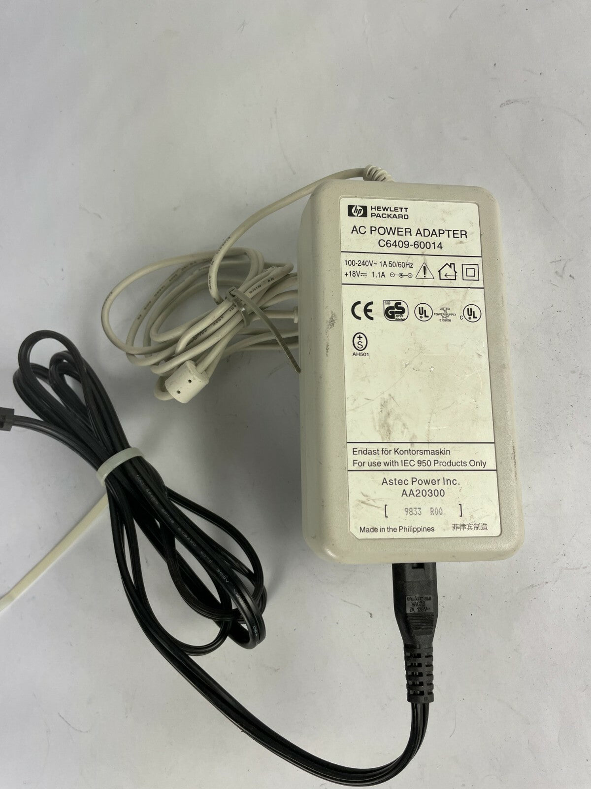 Genuine hp C6409-60014 Ac Adapter Output 18 V 1.1 A Power Supply Adapter A97