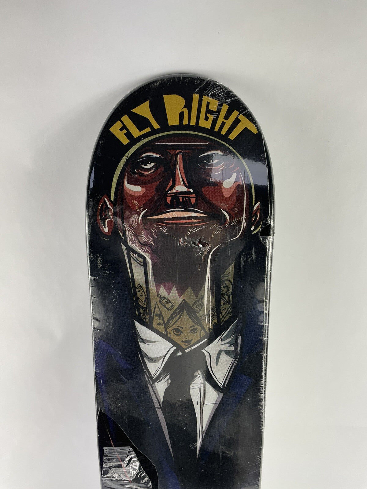 Flight Right Legit Mini Grom 7.25 x 29.25-inch hard rock maple skateboard deck.
