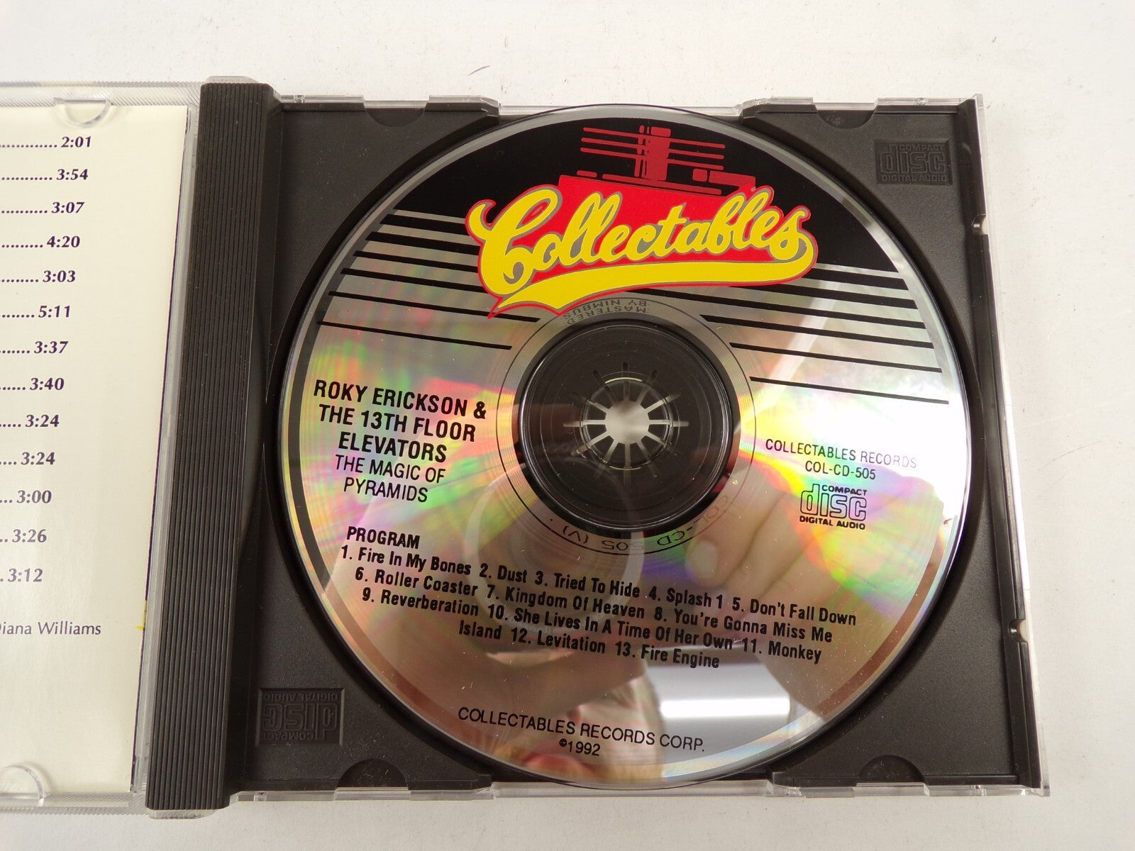 Roky Erickson & The 13th Floor Elevators The Magic Of The Pyramids Dust CD#45