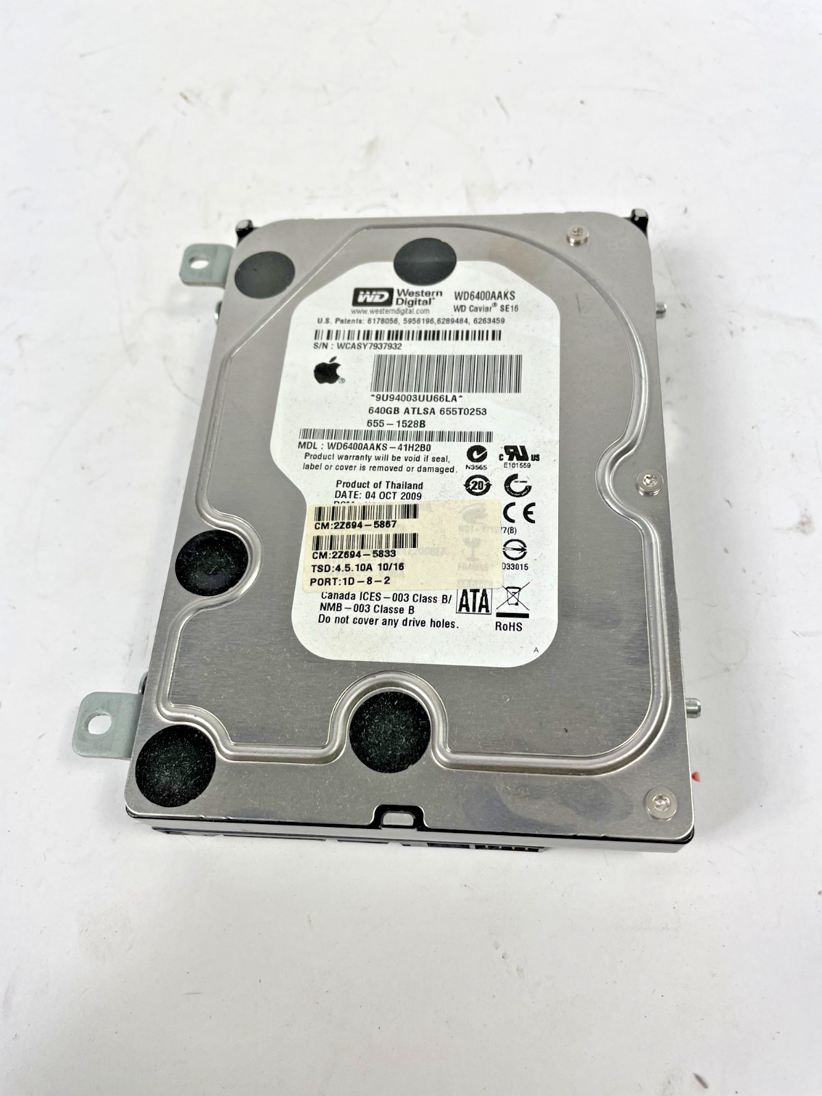 Western Digital WD6400AAKS 640GB 3.5" SATA HDD Caviar SE16