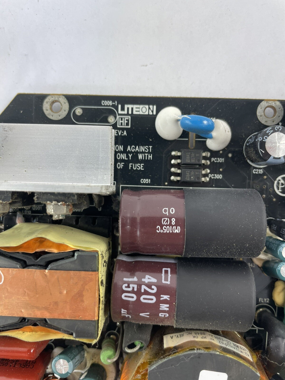 Apple iMac 24” A1225 Power Supply  LITEON PA-3241-02A2 REV:A