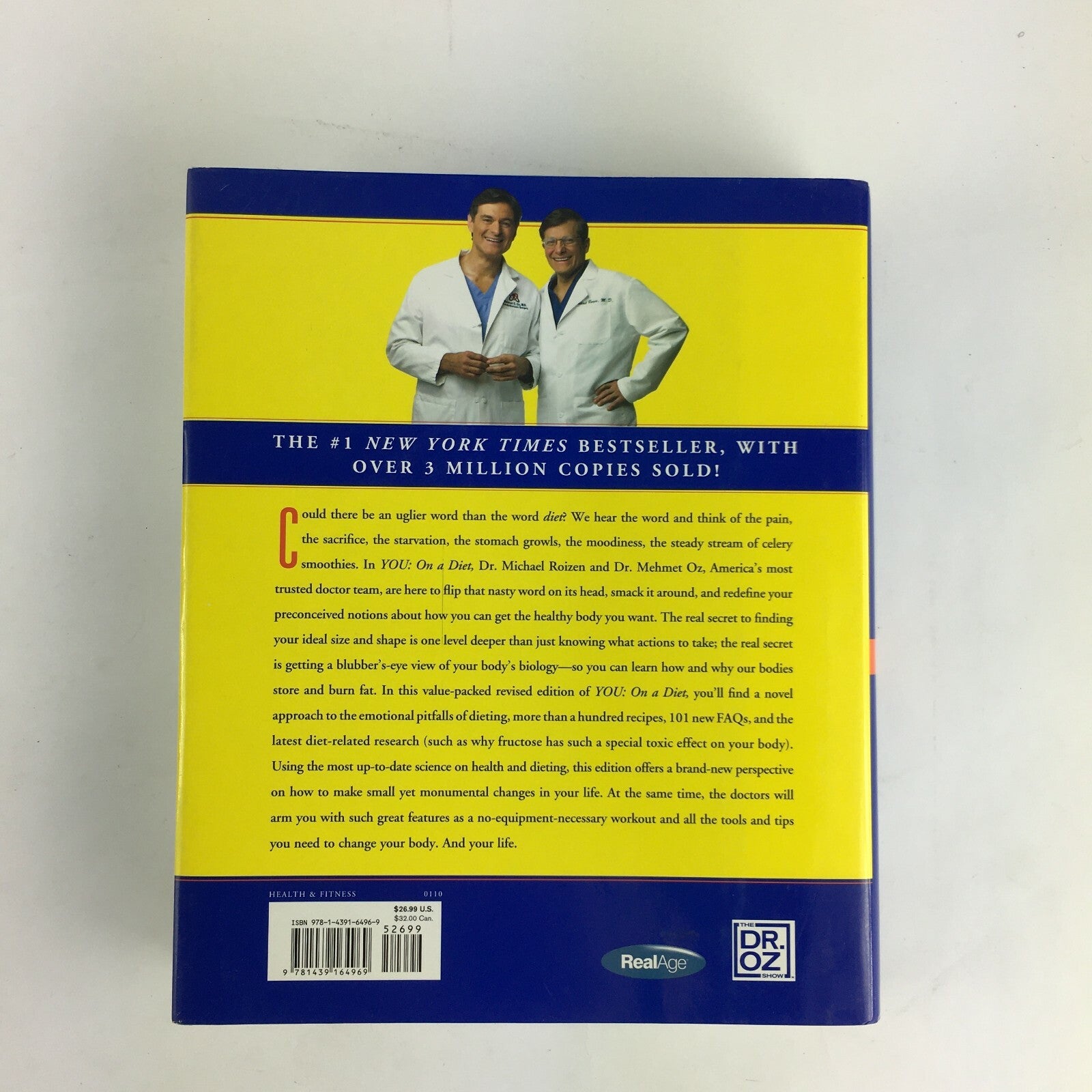You on a Diet The Owner's Manual for Waist Management Michael F.Roizen Mehmet C.