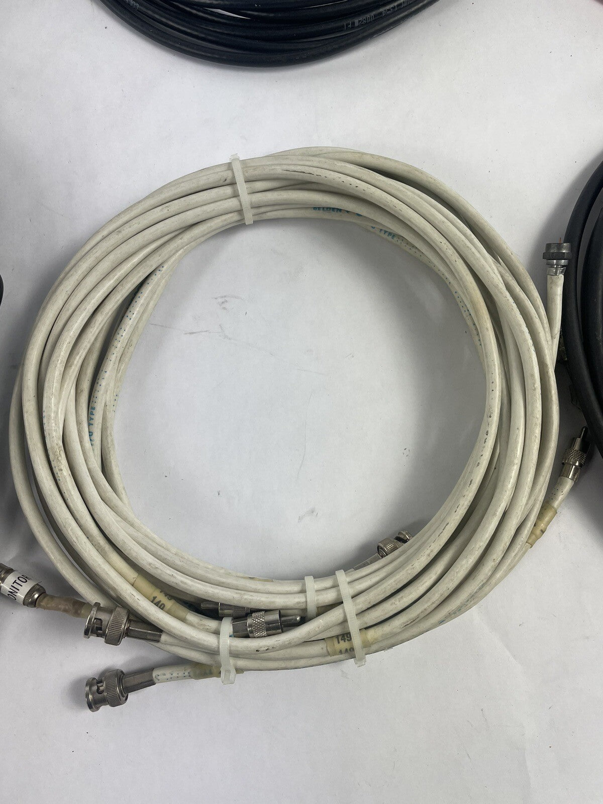 Lot of 10 : HD-SDI RG-6 Digital VIdeo Cable 4.5GHZ BNC Male to BNC Male