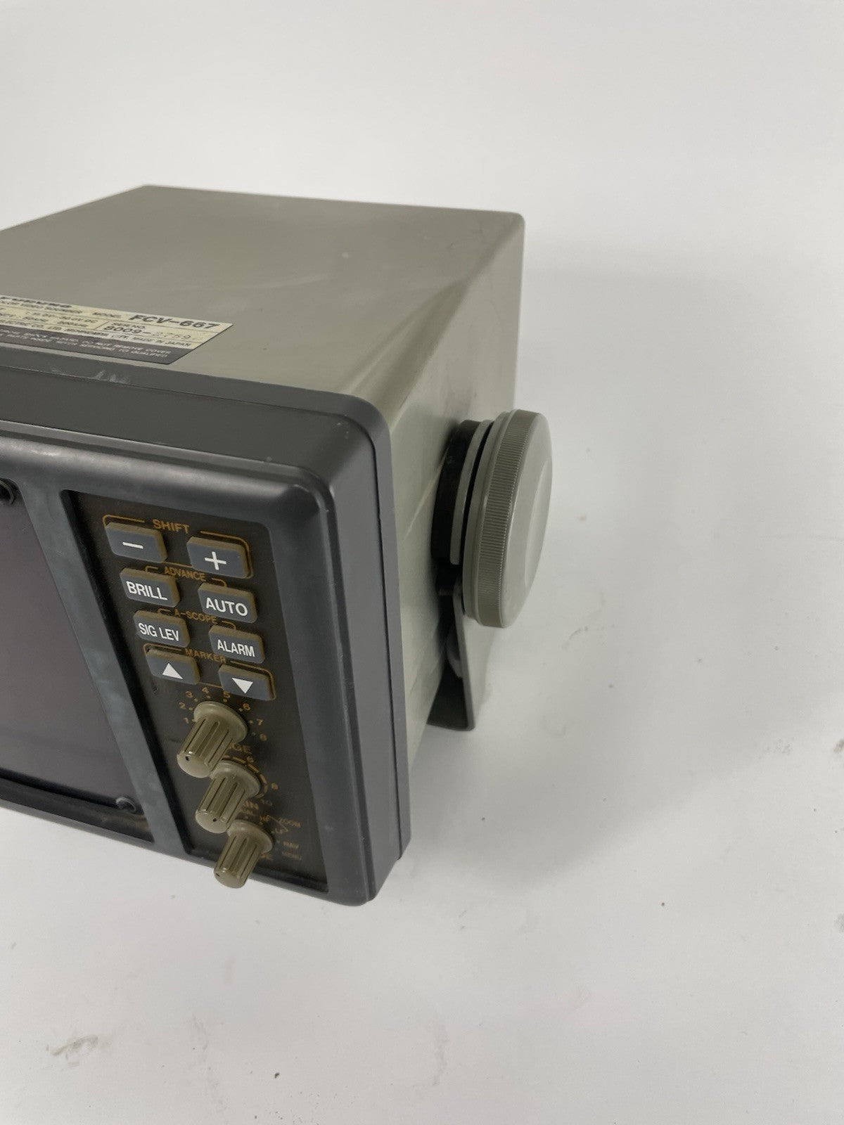 FURUNO FCV-667 Color Video Sounder  Fishfinder Sonar Untested