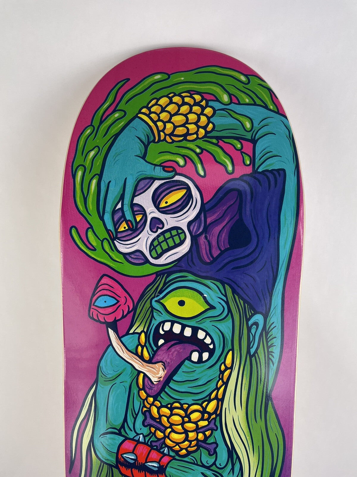 Death skateboards Lurk 2 Skateboard Deck -  8 " with grip 