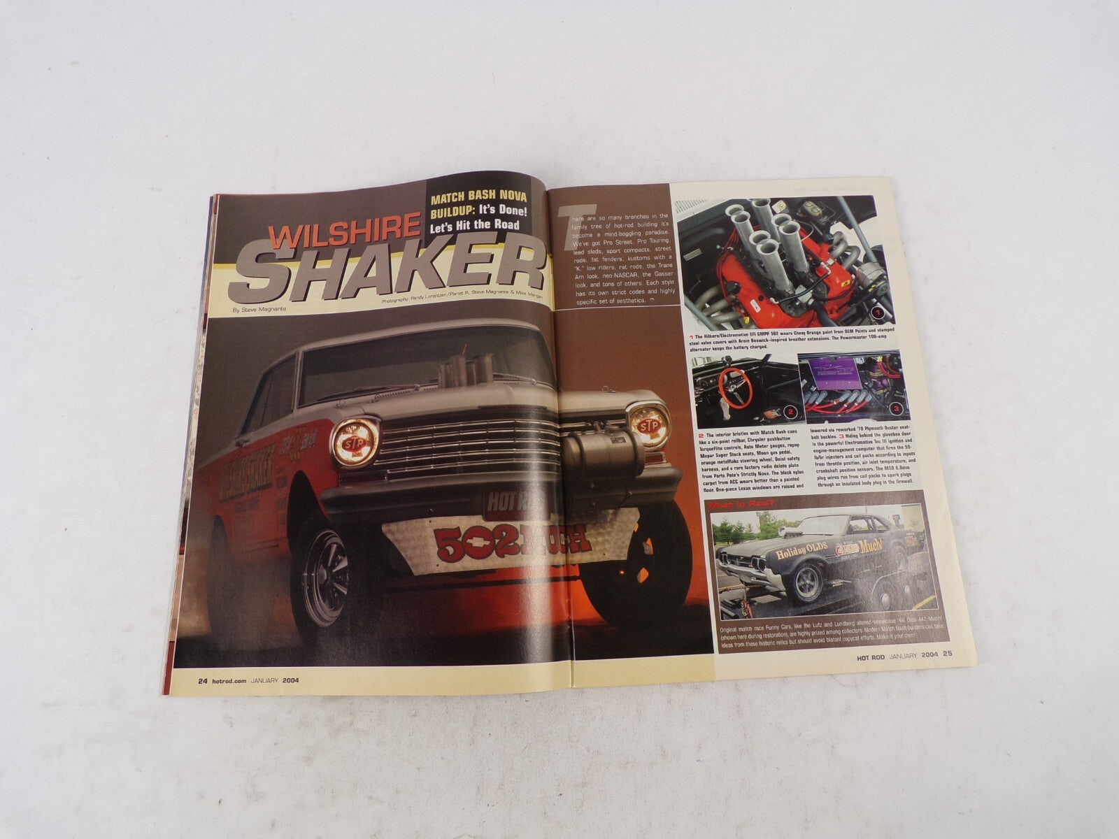 January 2004 Hot Rod USA Vs. Japan Cobra Vs. Subaru WRX STI More Alike Than You