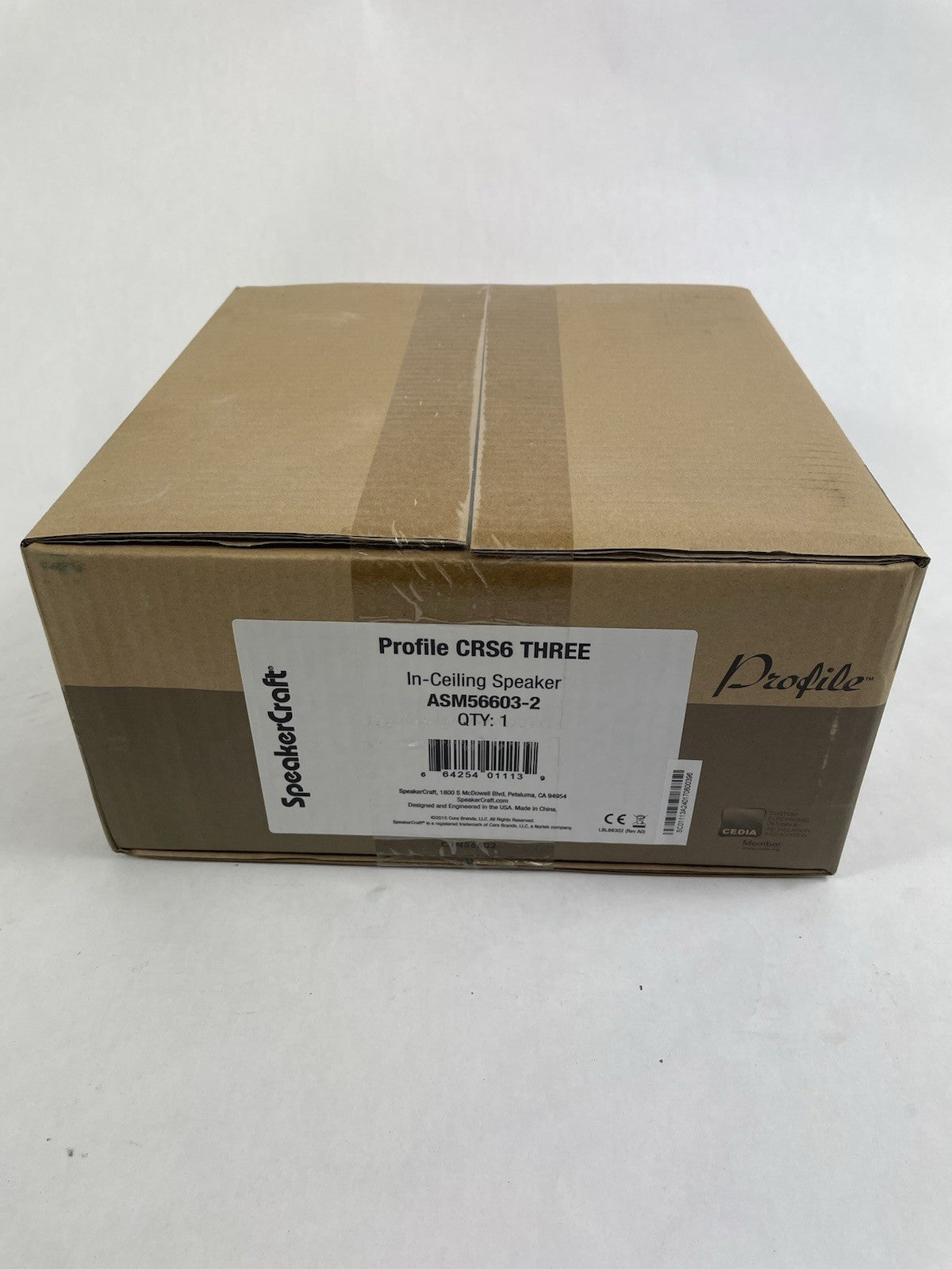 SpeakerCraft PROFILE  CRS6 Three 6" In-Ceiling ASM56603-2