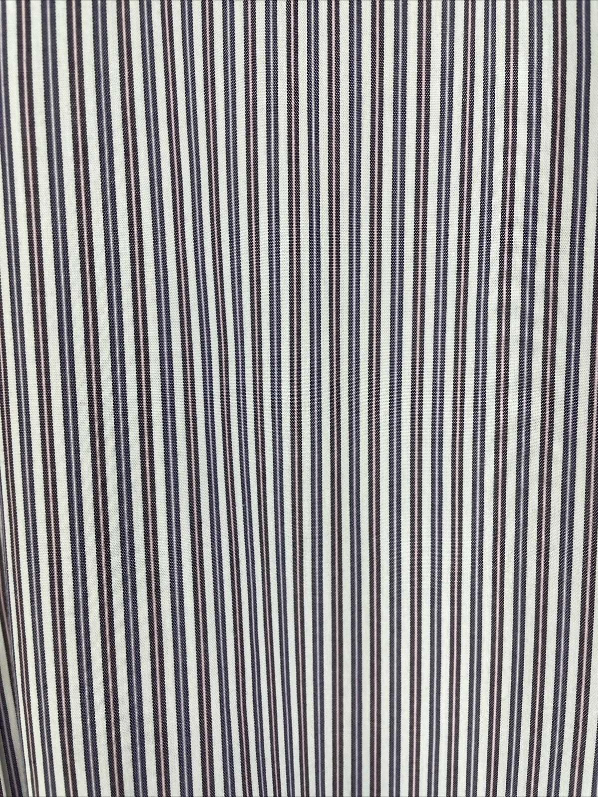 GAP Original Fit - Pink Purple Vertical Stripes SZ M 15 - 15 1/2 Button Shirt