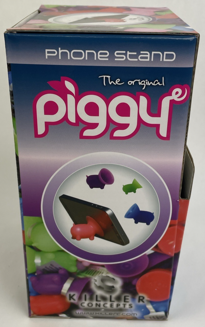 50 x Piggy Cellphone Stand Suction Cup Phone Stand Assorted Colors Silicone NEW