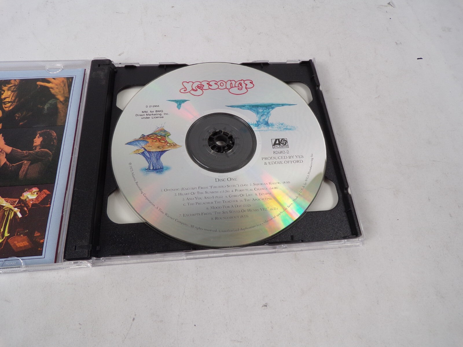Yes/Yessongs Opening Siberian Khatru Heart Of The Sunrise Perpetual Change CD#62