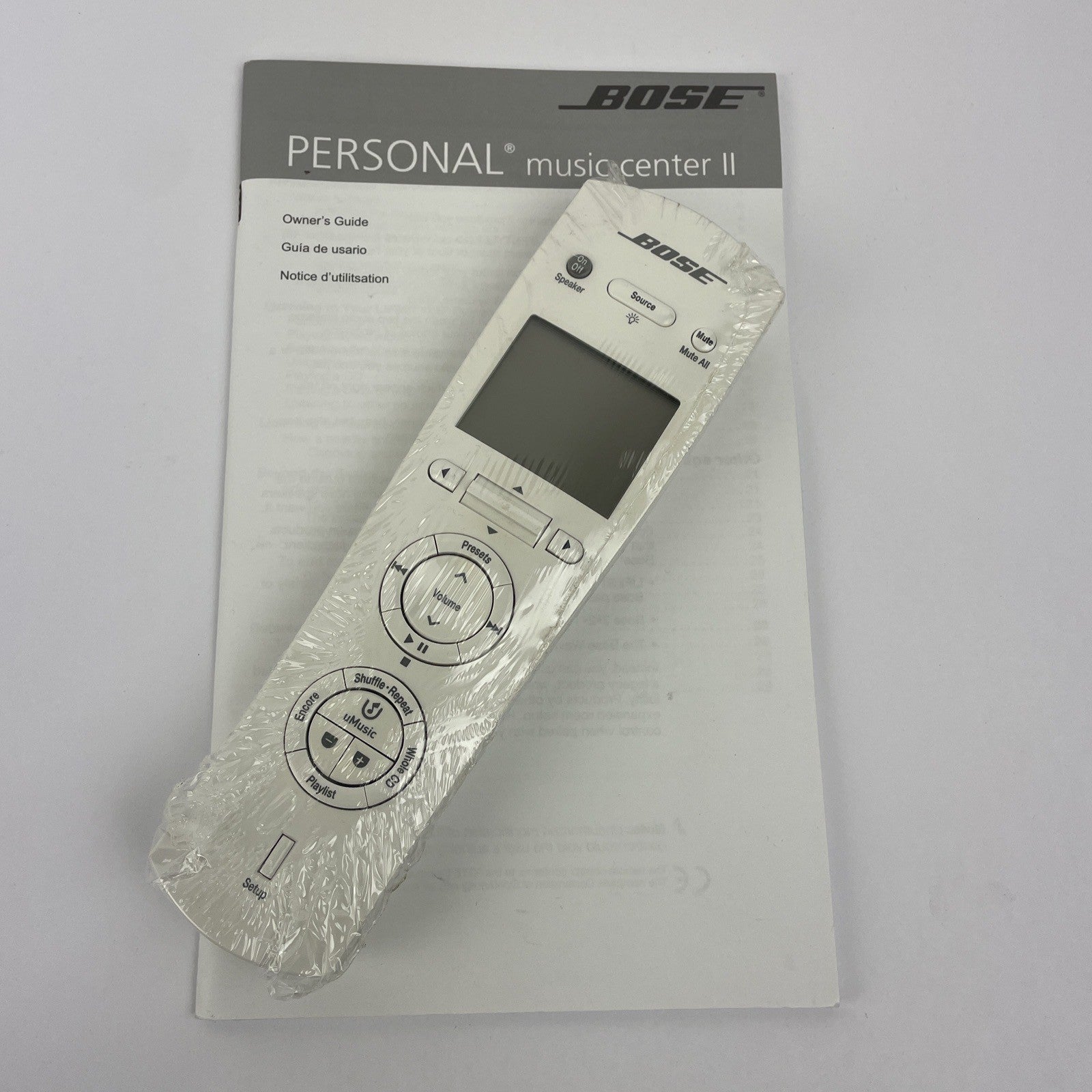 Bose Remote Control RC48S2-27 Personal Music Center Lifestyle 38 48 V30 V20 V10