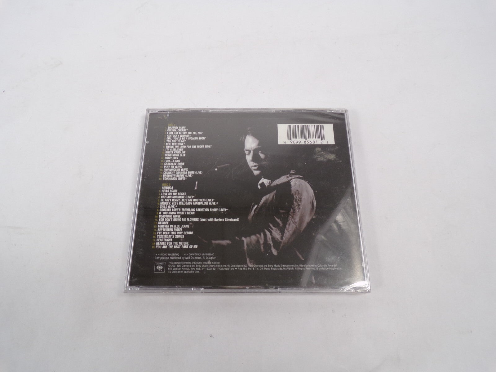 The Essential Neil Diamond America Song Sung Blue Sweet Caroline #CD29