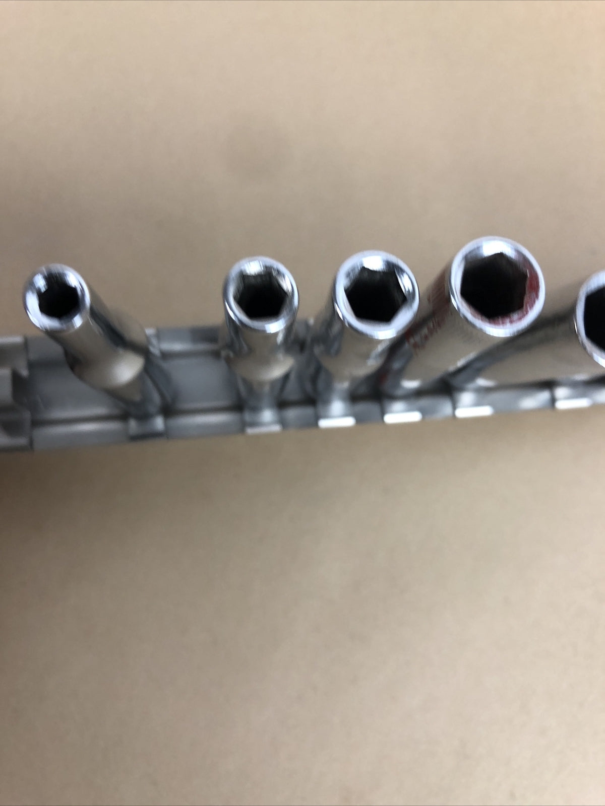 Craftsman 1/4" Drive 9pc Metric 6pt Deep Socket Set - 4mm to 13mm - no 10mm