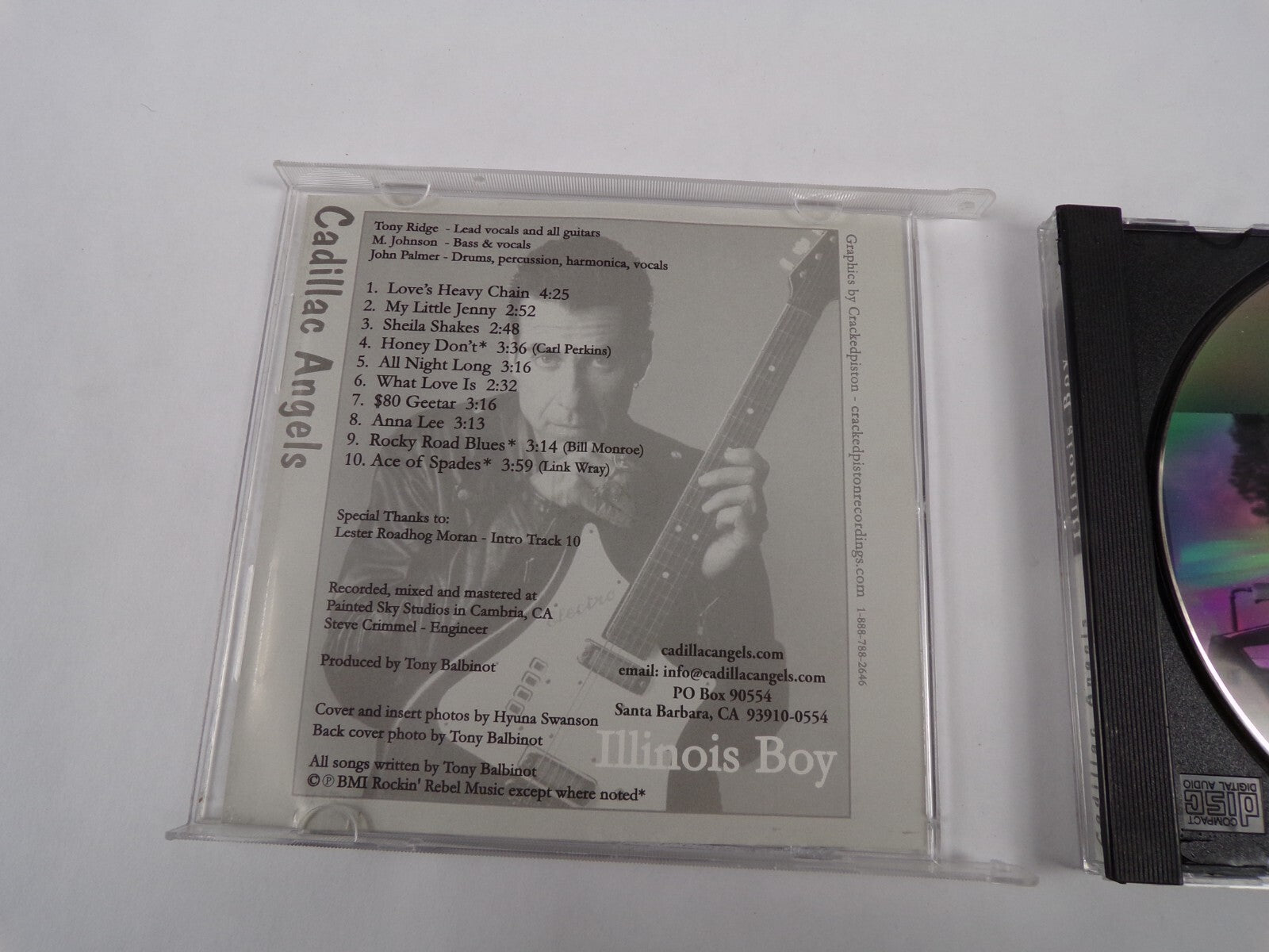 Cadillac Angels Illinois Boy Loves Heavy Chain My LittlE Jenny CD#60