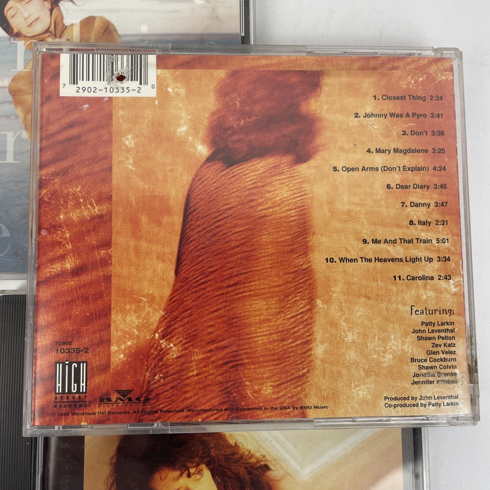 3 x Patty Larkin CD LOT - Strangers World - Angels  Running - Perishable Fruit L