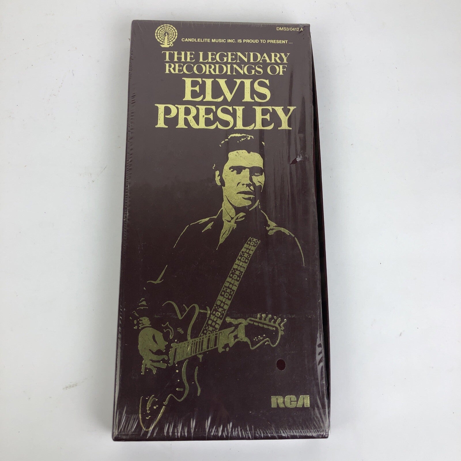 The Legendary Recordings Of Elvis Presley 8 Track Vintage RCA Candelite Music