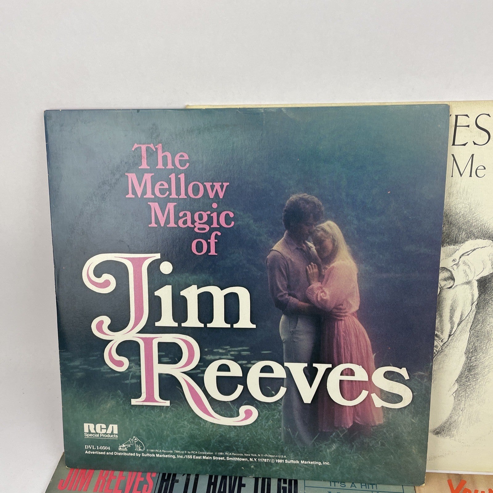 JIM REEVES VINYL Record LP’S LOT OF 5 RCA VICTOR LABEL