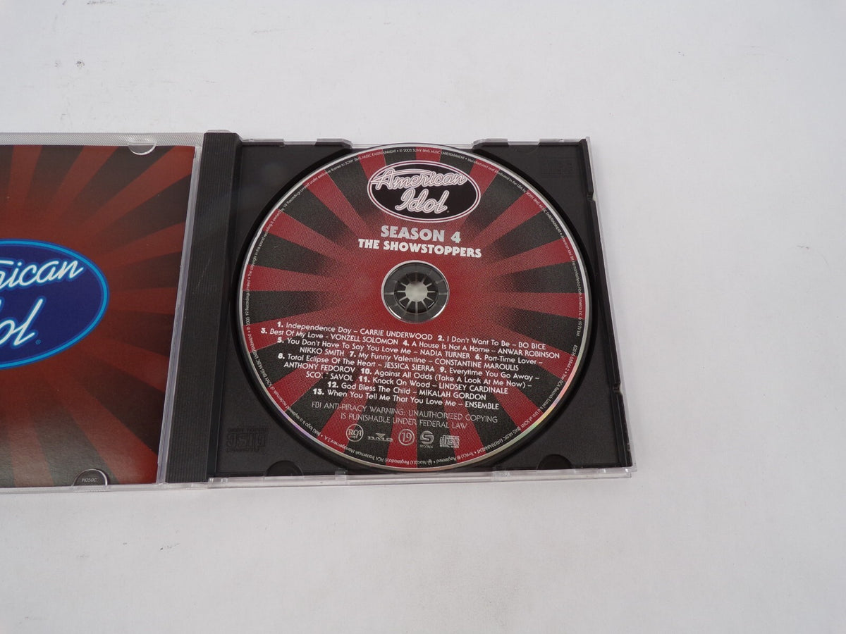 American Idol Season 4 The Showstoppers Independence Day Carrie Underwood CD#68