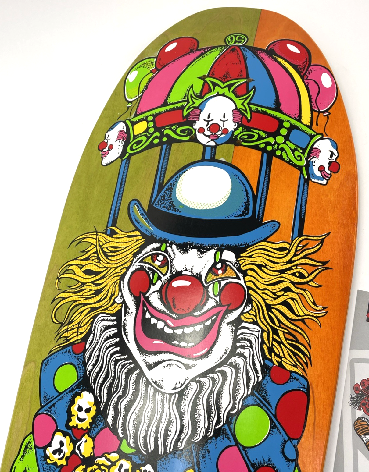 John Schultes A Series Clown H-Street Skateboard Deck Limited Edition #05 of 136