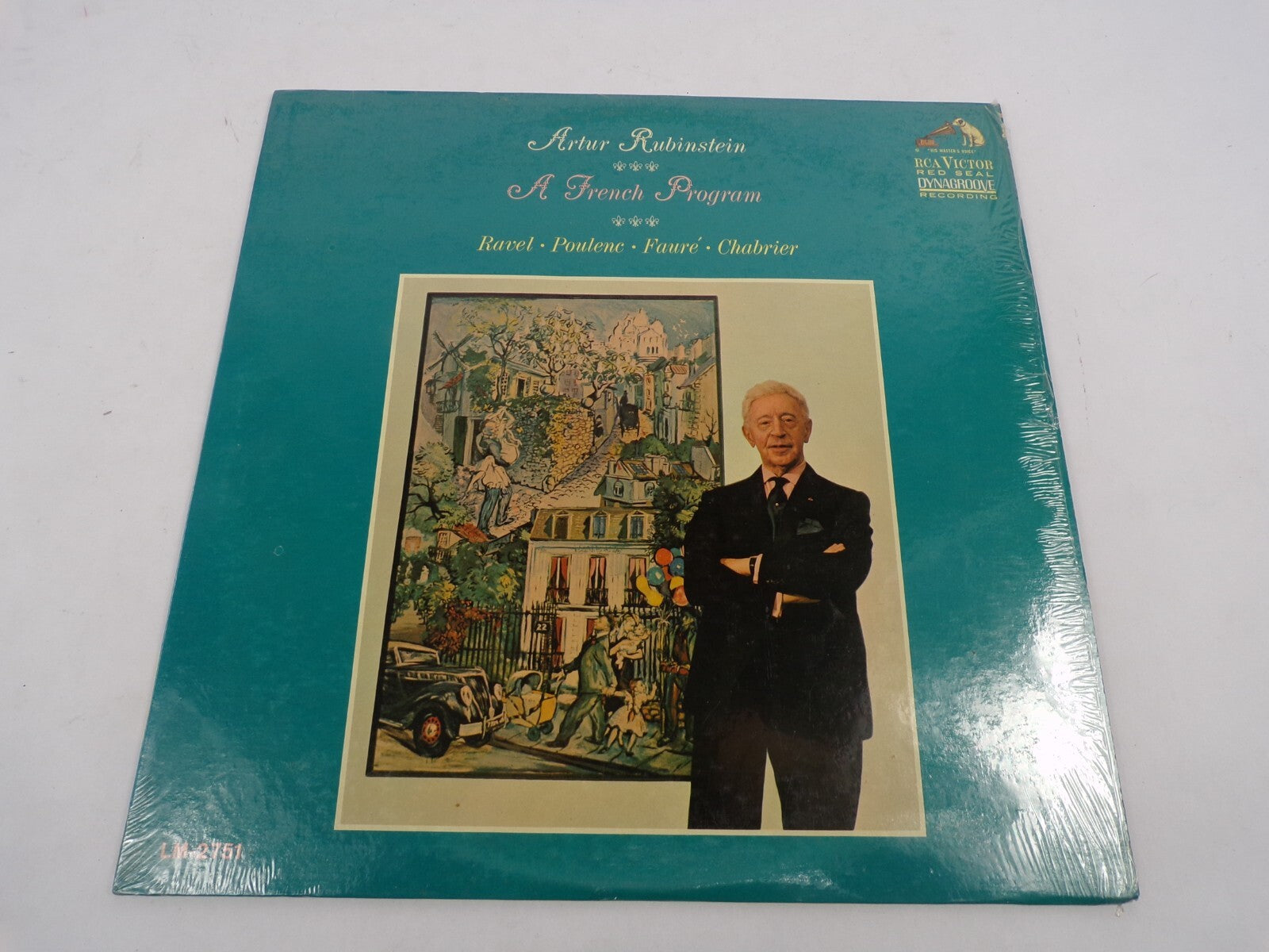 Artur Rubinstein A French Program Ravel Poulenc Faure' Chabrier Valses Nobles Et