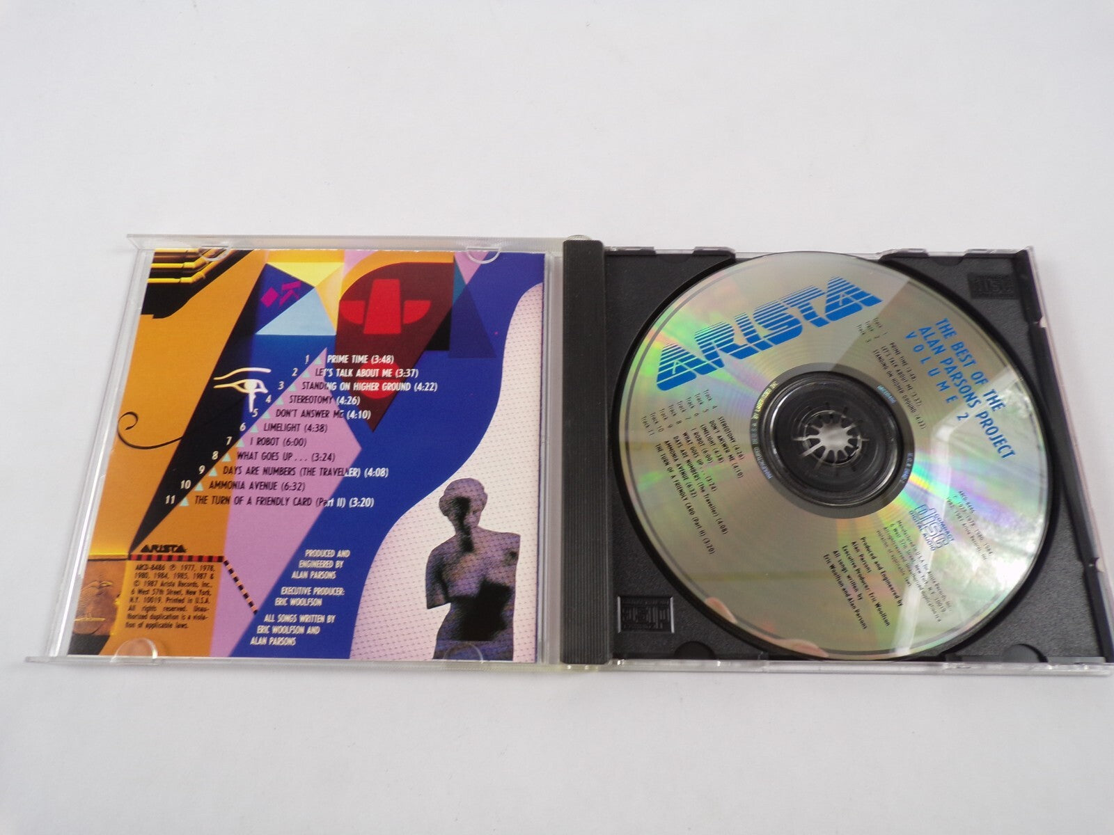 The Best Of The Alan Parsons Project Volume2 Prime Time Let's Talk About MeCD#45