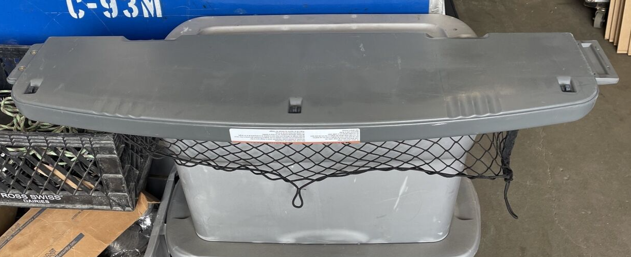 2006-2010 OEM Ford Explorer Removable Locking Rear Cargo Shelf with Netting LOOK