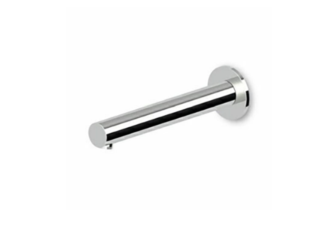 Zucchetti Z92176.1900 Built-In  Closer Wall Spout for Basin Length 7 7/8" Chrome