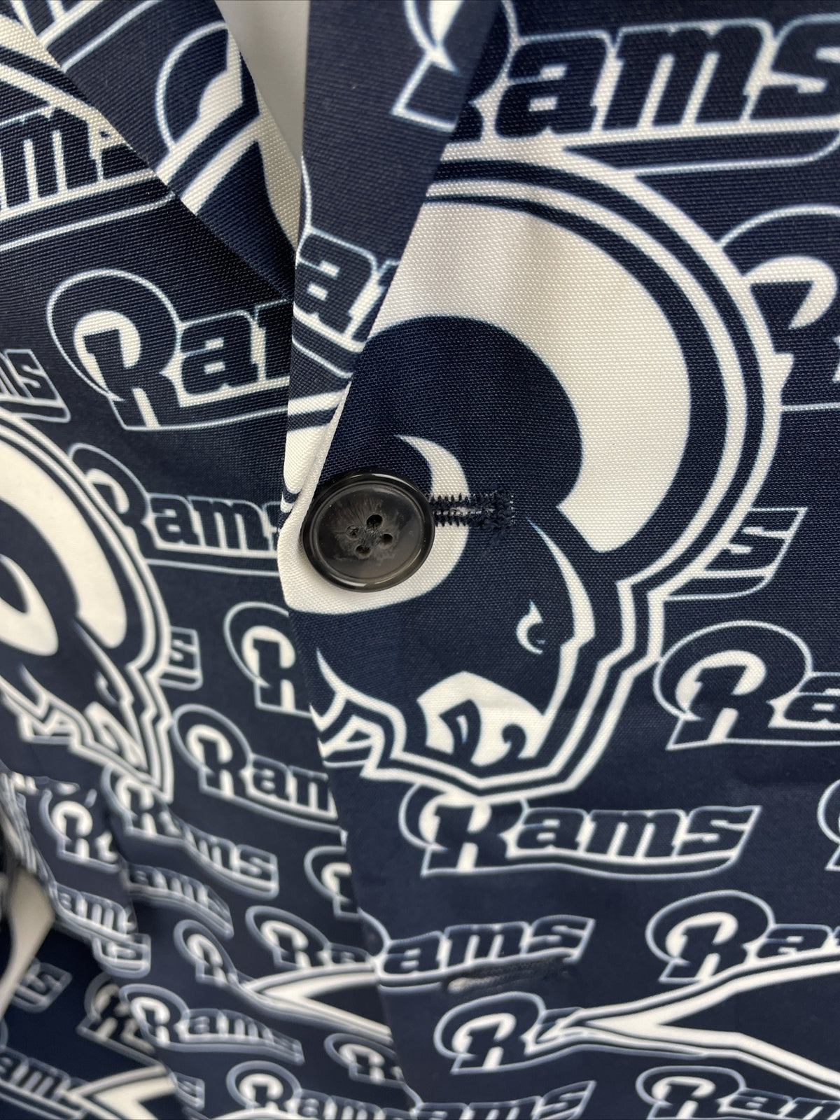 Little Earth Productions Los Angeles St. Louis RAMS NFL Blazer Jacket Size 44