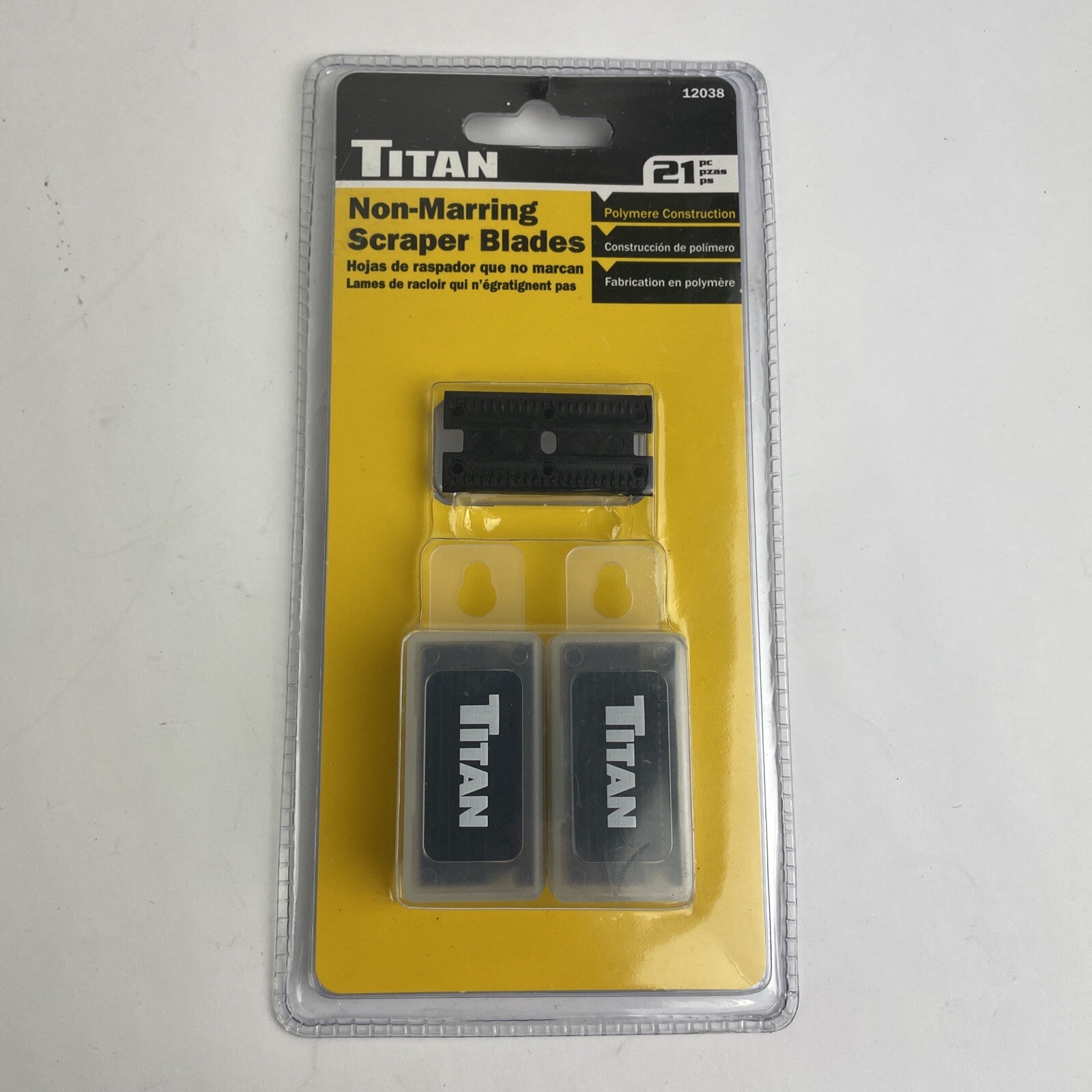 Titan 12038 Tool 21-piece Non-marring Scraper Blades