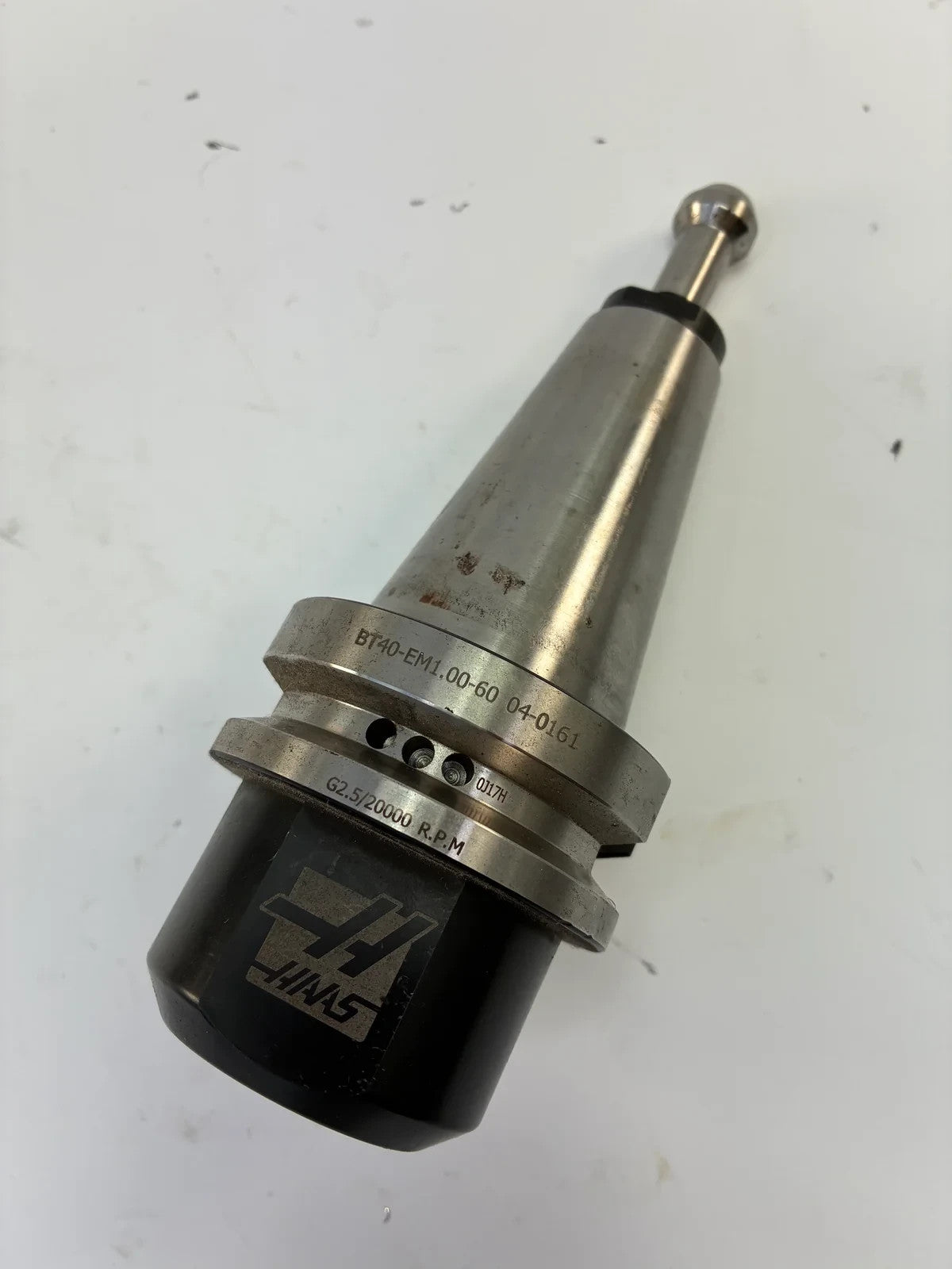 Haas BT40 1” End Mill Holder – 60mm Gauge Length – 20,000 RPM – 04-0161