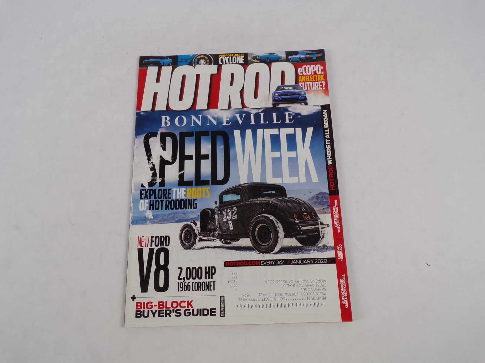 January 2020 Hot Rod Magazine  Bonneville Speed Week Explore The Roots Of Hot Ro