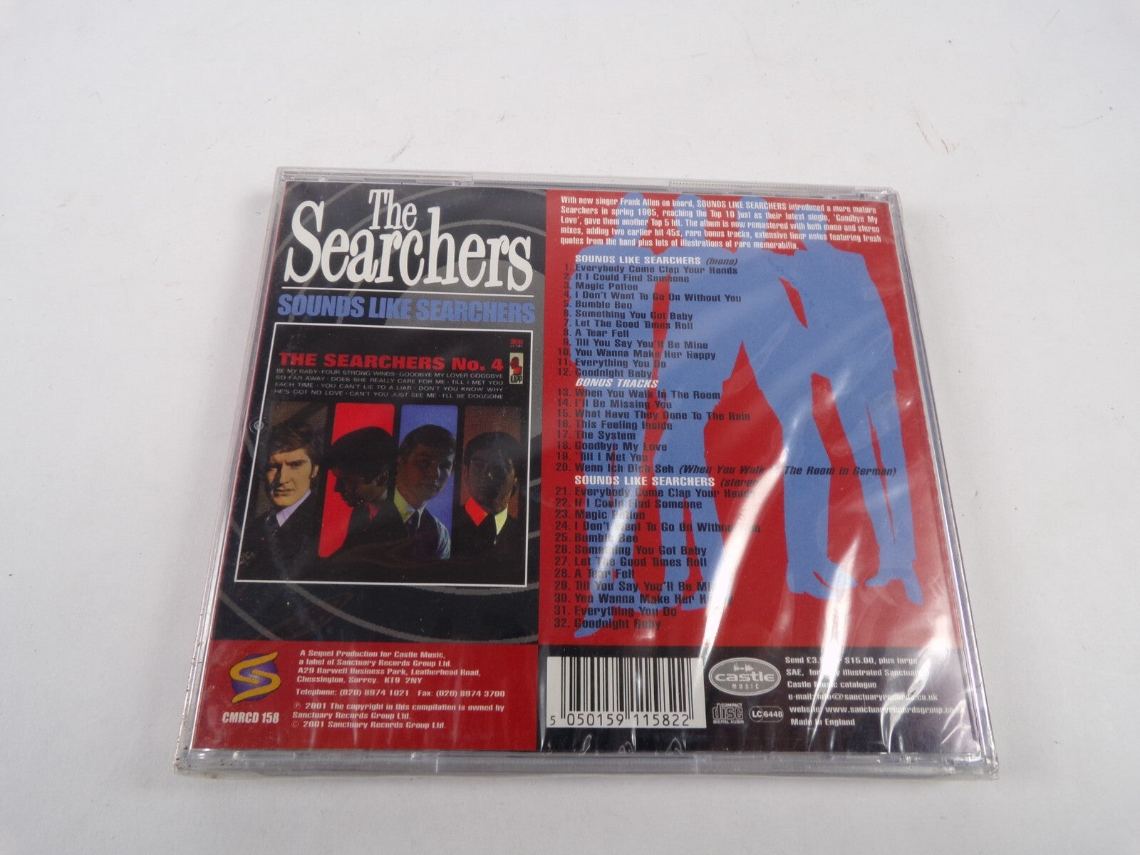 The Searchers Sounds Like Searchers Everybody Come Clap Hands CD#62