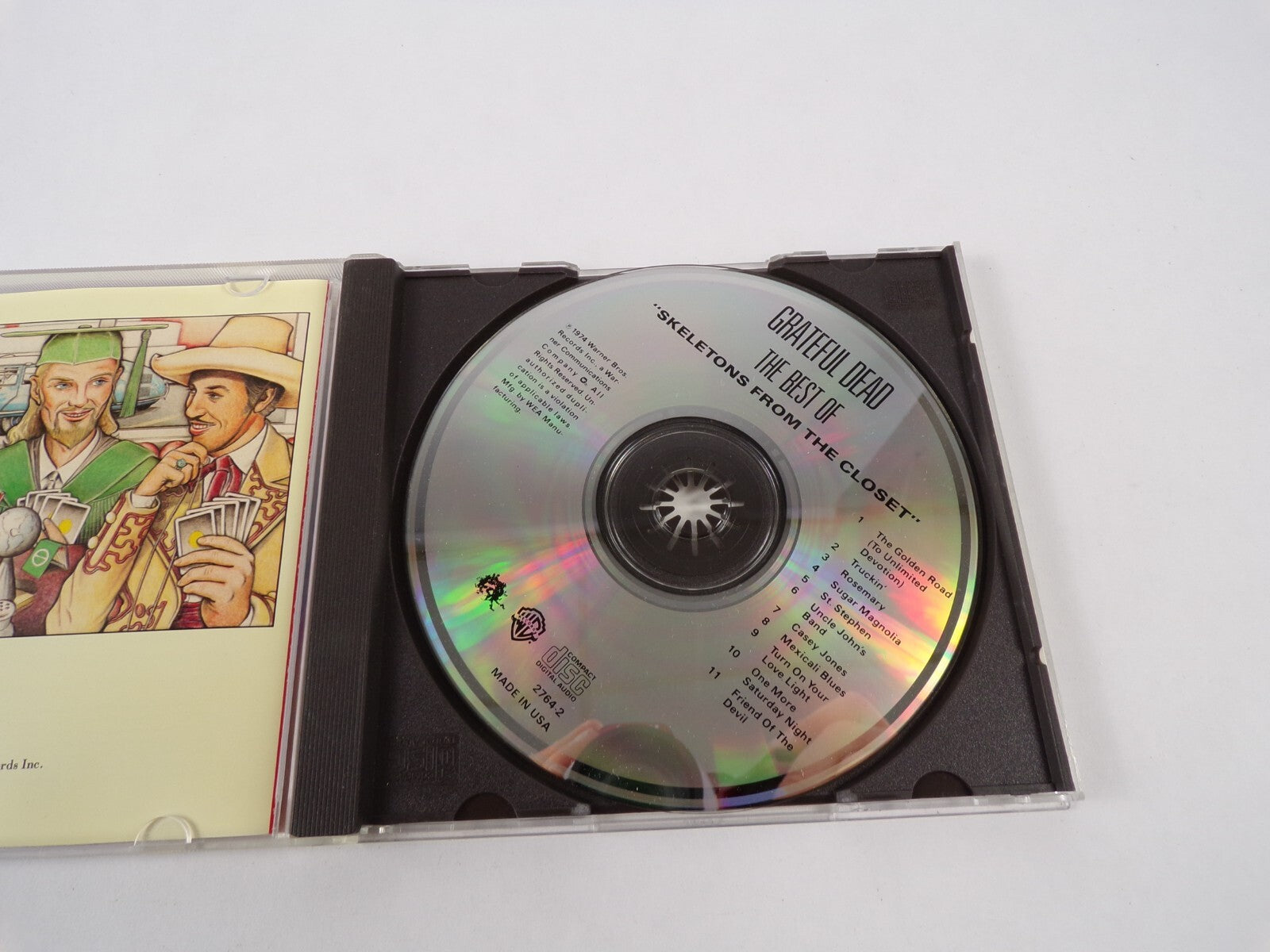 Grateful Dead The Best Of Skeletons From The Closet The Golden Road TruckinCD#12