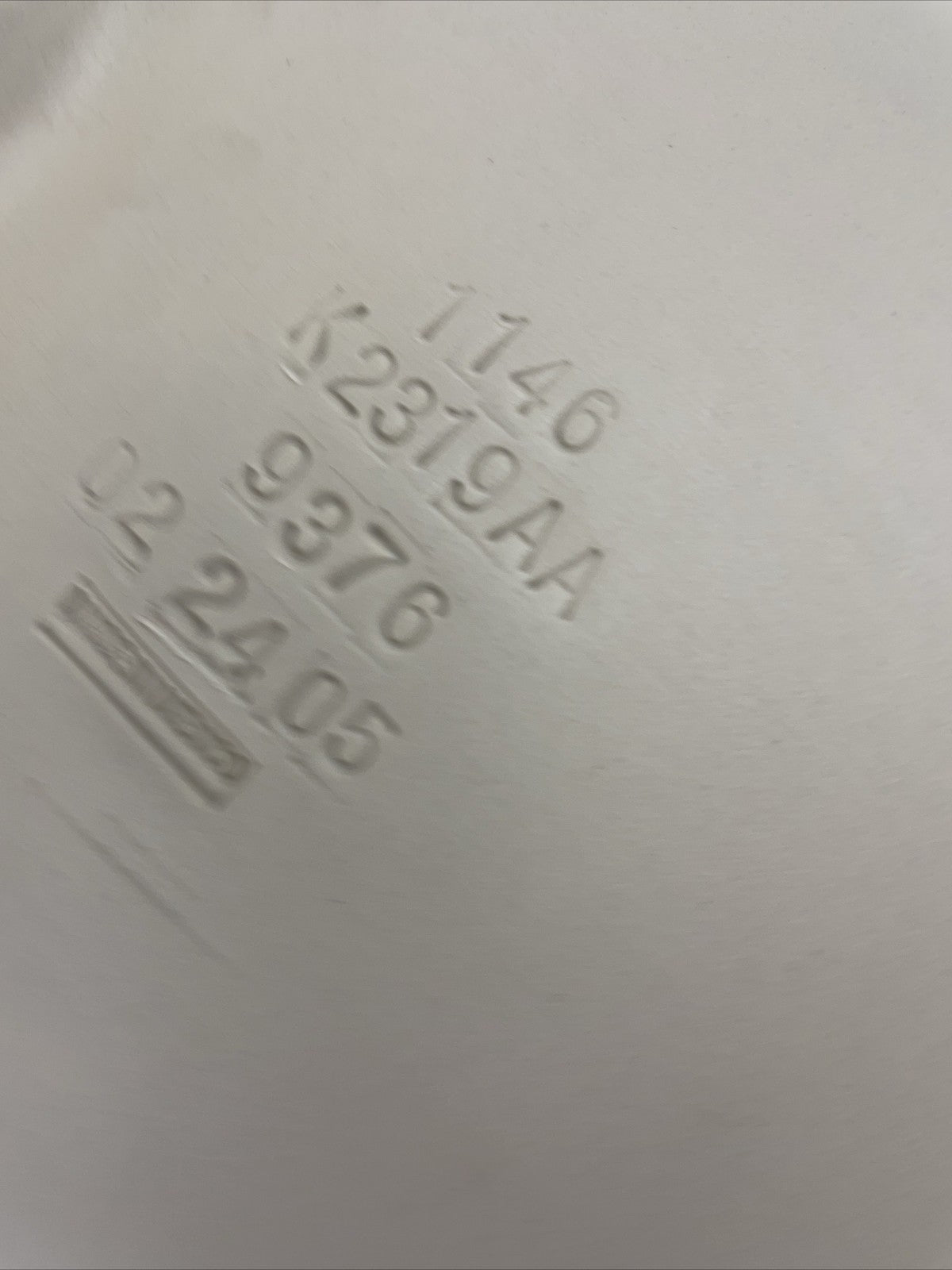 Kohler K-2319AA Bancroft glossy white oval undermount bathroom basin sink