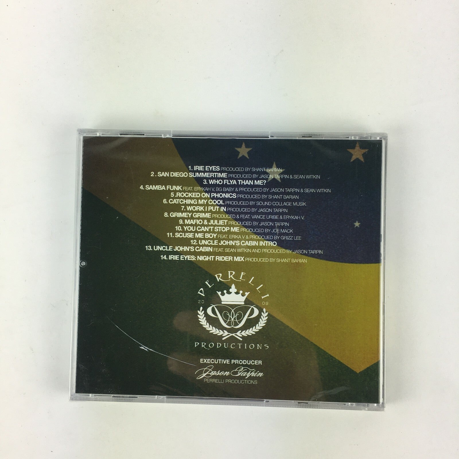 Bello Mafioso " Irie Eyes " 2009 CD Perrelli Productions 