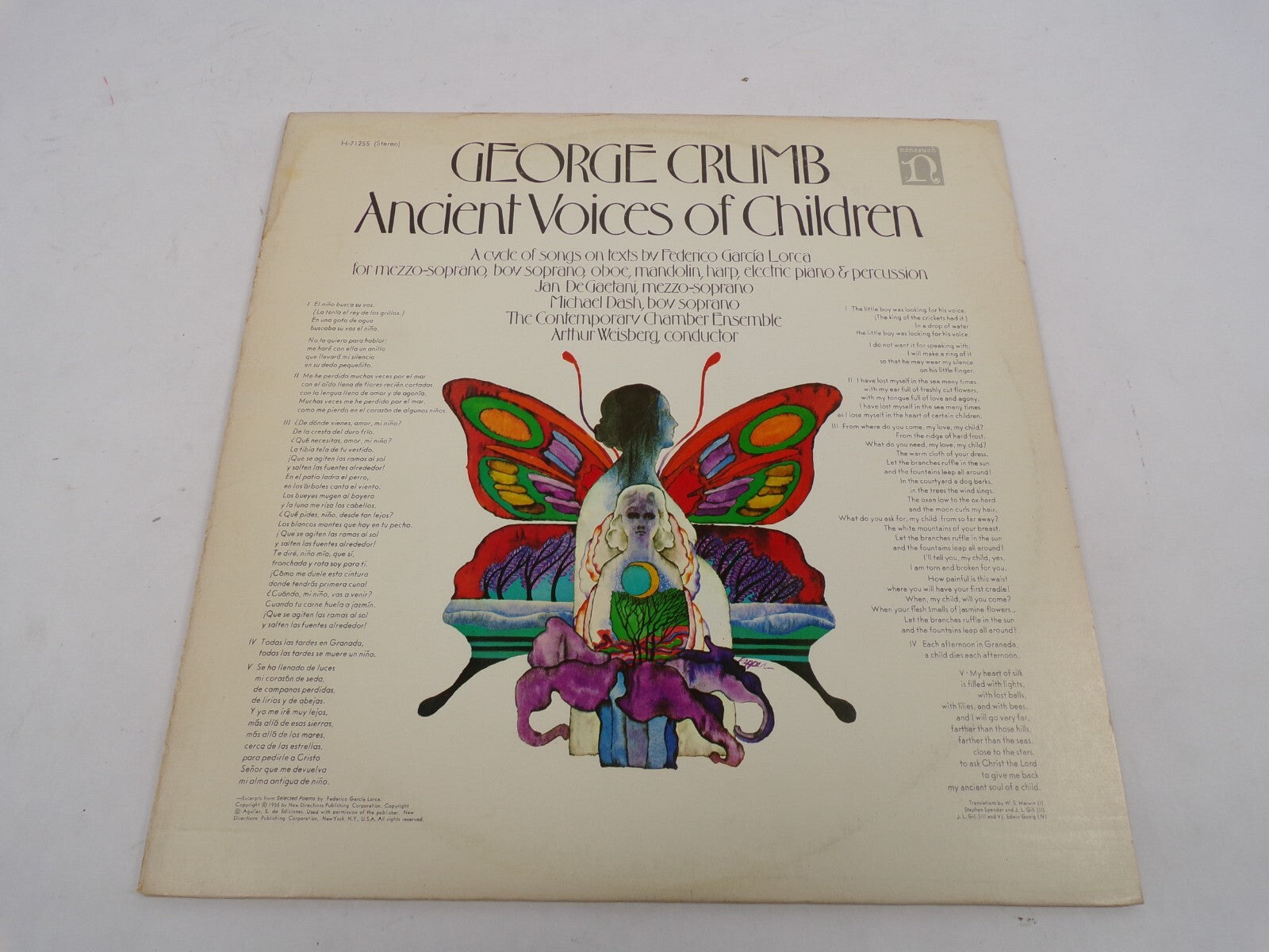 George Crumb Ancient Voices Of Children EI Nino Busca Su Voz Dances Of The Ancie