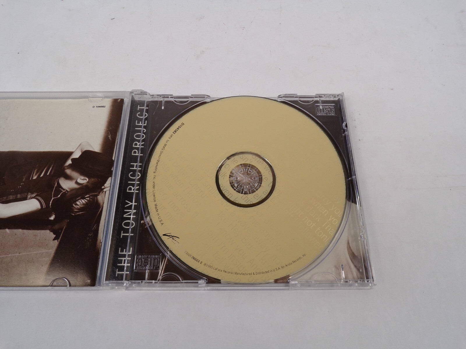 The Tony Rich Project Words  Hey Blue Nobody Knows Like A Woman Grass Is CD#26