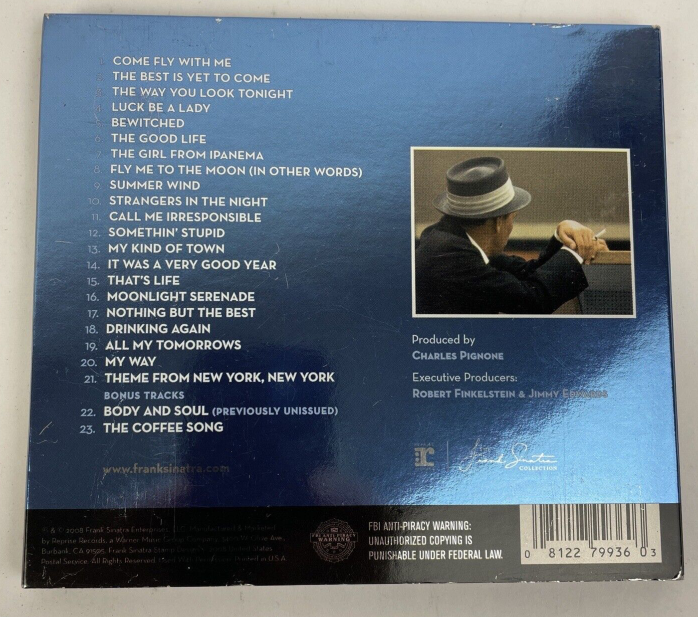 Frank Sinatra : Nothing But the Best [ us Import ] Audio CD (2008) Complete #1