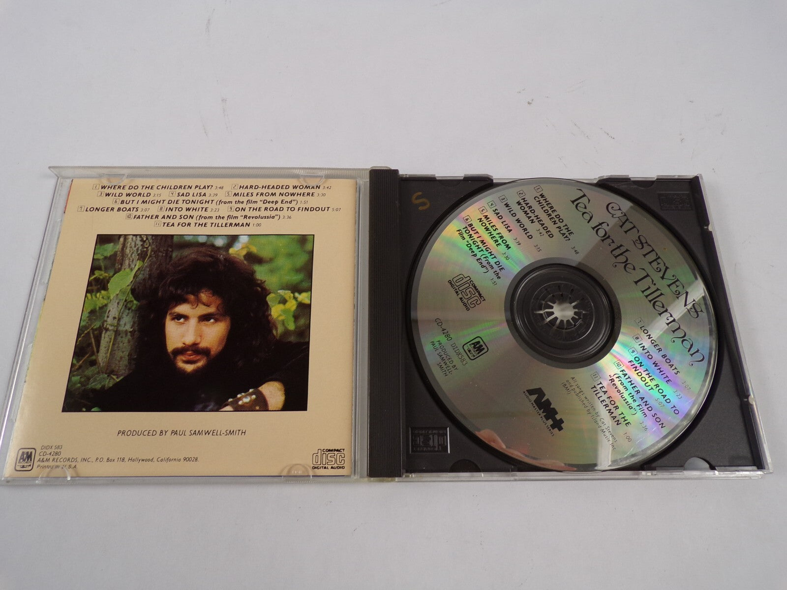 Tea For The Tillerman Cat Stevens Wild World Sad Lisa Father And Son CD#47
