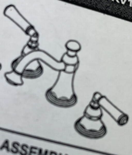 Rubinet Faucet Co. Widespread Lavatory Faucet Set with Drain 1ARBRVLTBWH Bronze