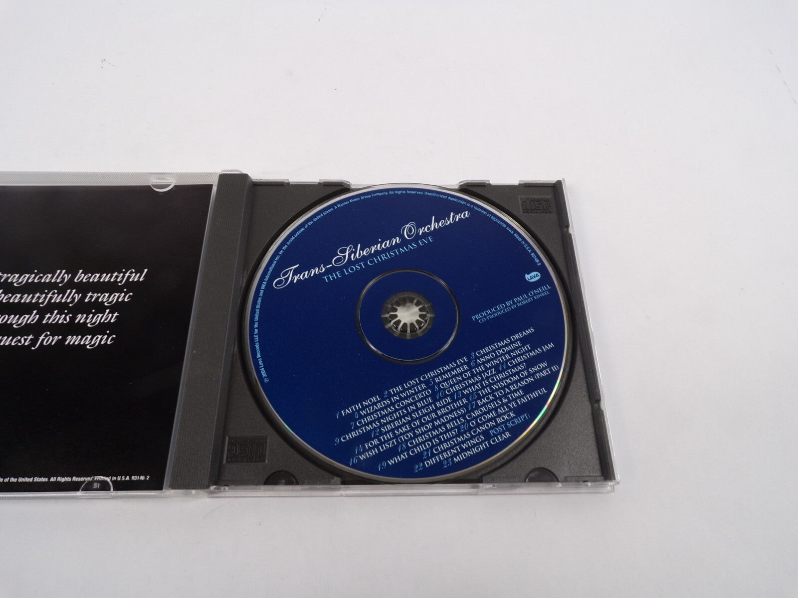 Trans Siberian Orchestra The Lost Christmas Eve Faith Noel Christmas DreamsCD#28
