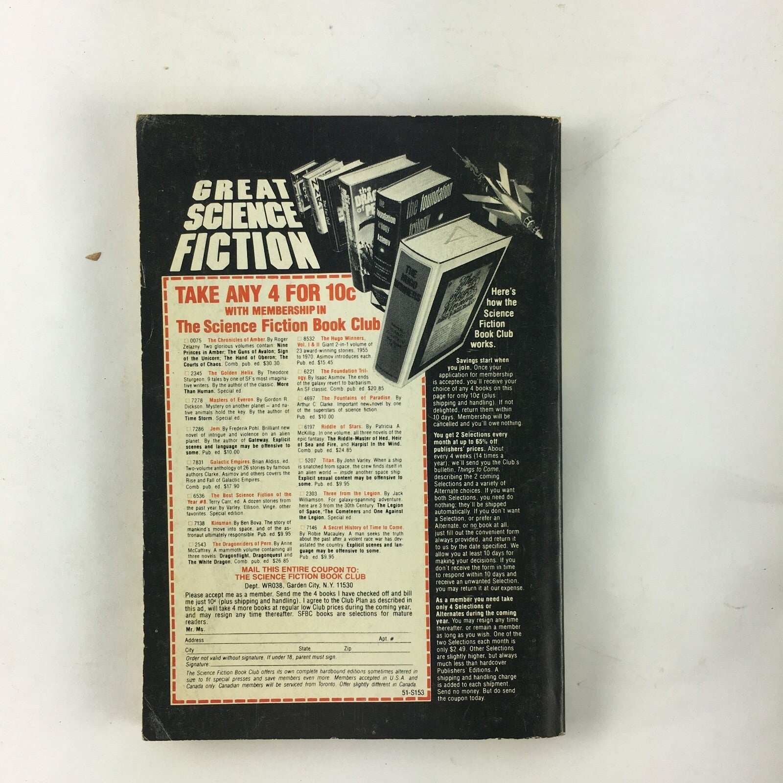 January Fantasy&Science Fiction Magazine Robert Silverberg Barry N.Malberg